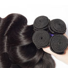 موی بدن بدن موی Peruvian Hair Extensions برای موی انسان 3 بسته نرم افزاری 100G / Pcs